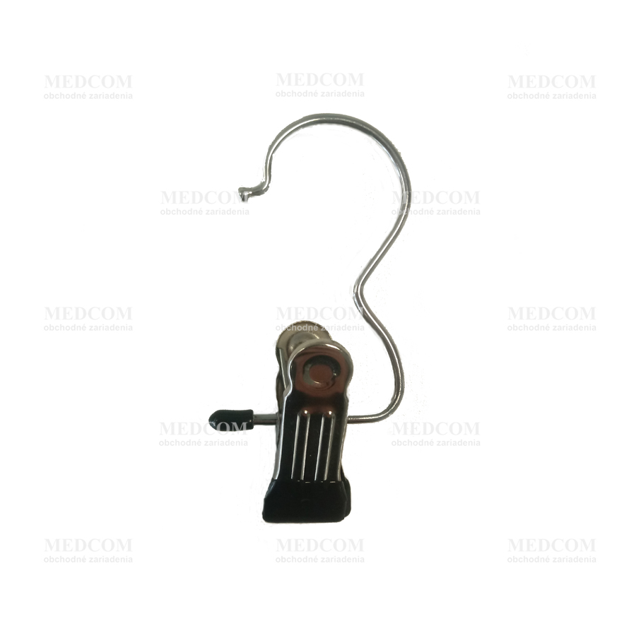 Coat-hangers - Hanger clip hook, zink 